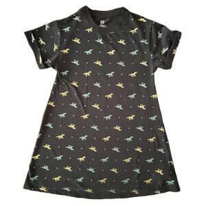 Gap VGUC Navy Unicorn PJ Dress. Size 8.